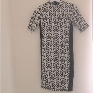 ASOS cotton/poly blend stretch dress